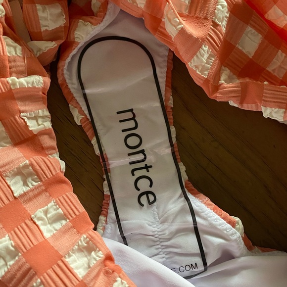 Montce shrimp gingham NWT - Picture 5 of 7